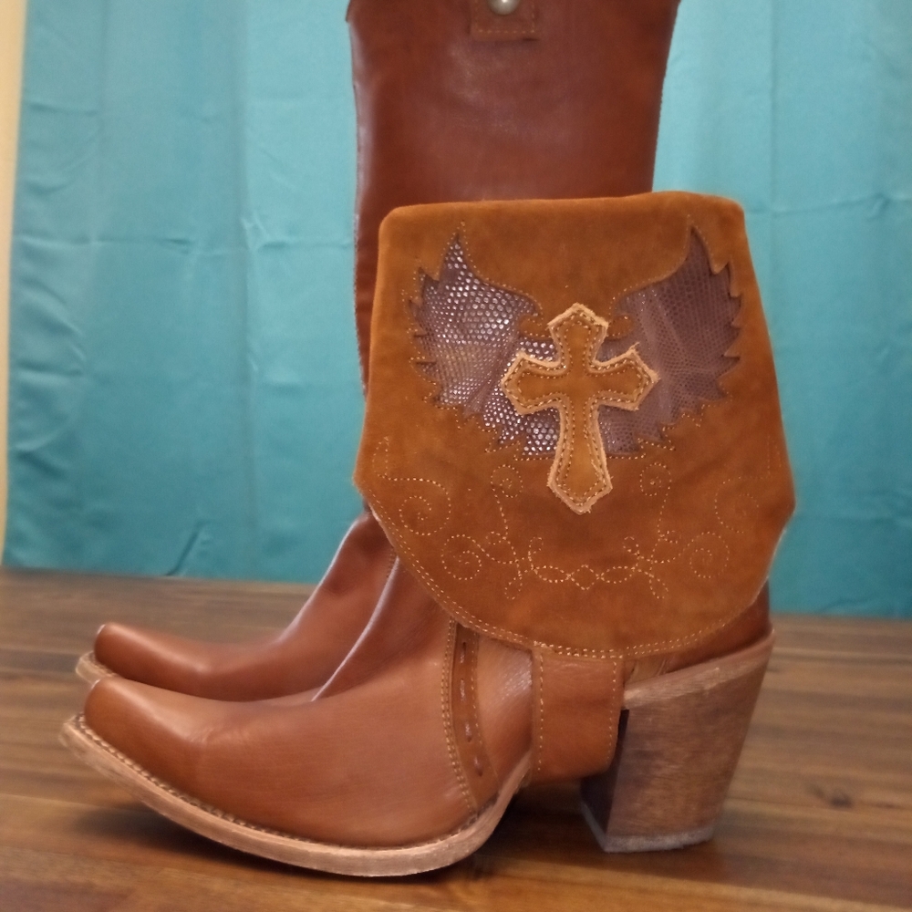 leather boots